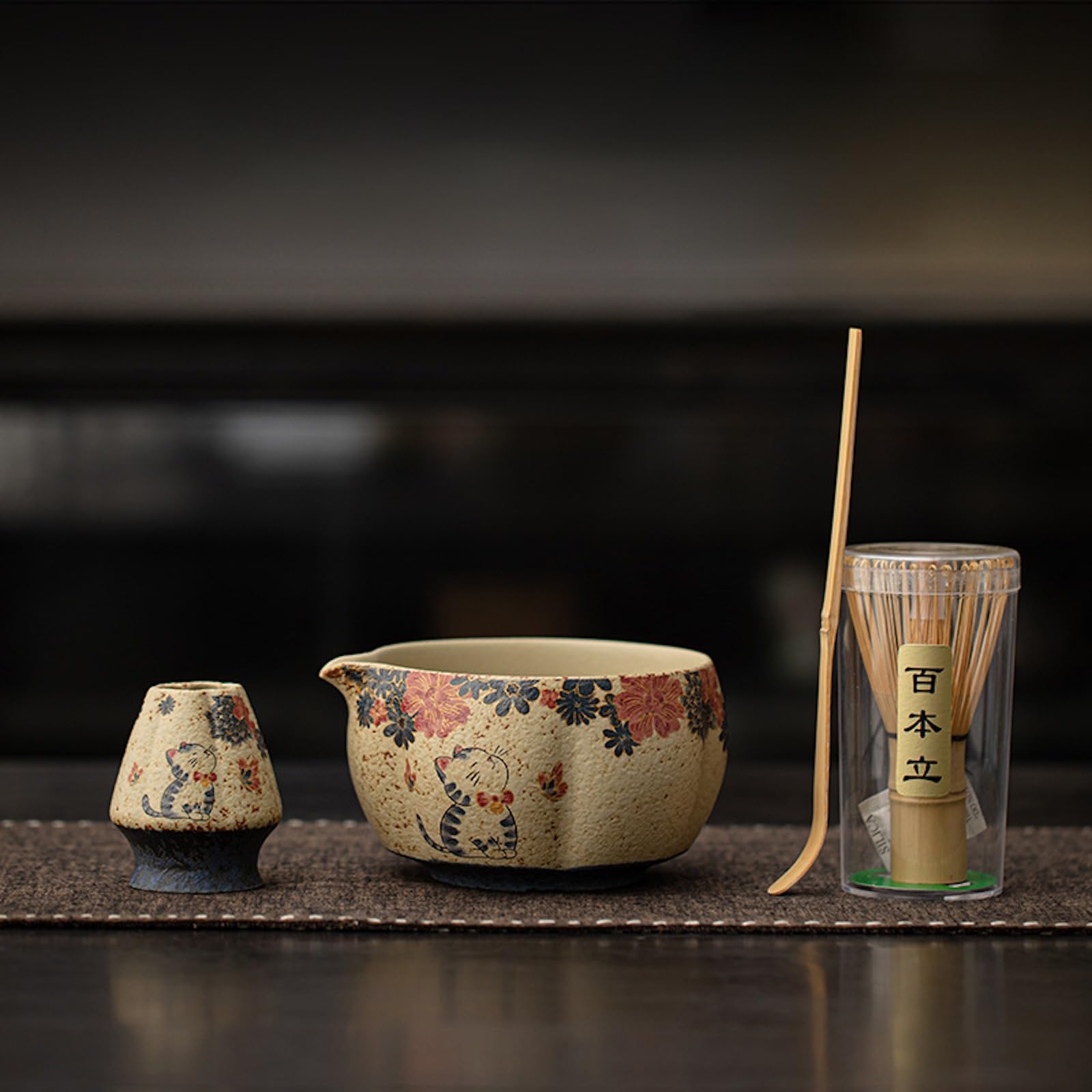 JIKANNOYA 抹茶セット 抹茶 セット 自宅用 茶道具 初心者 お点前セット