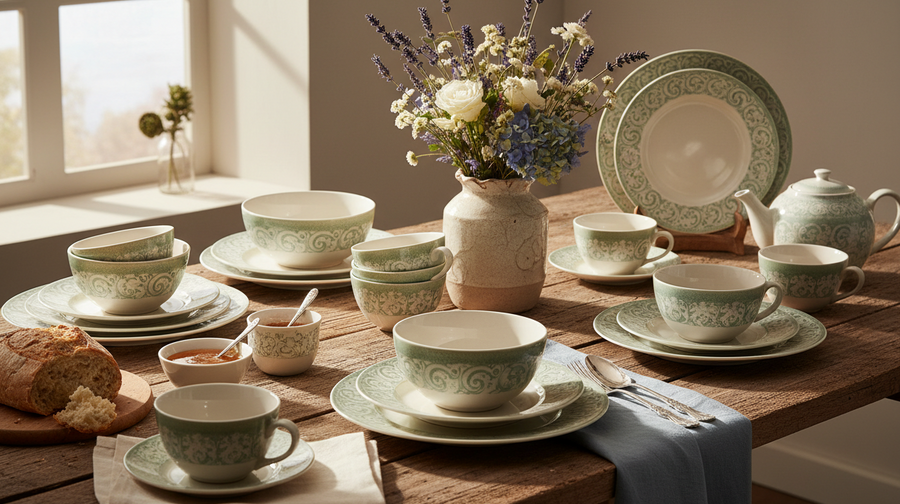 陶磁器食器（Ceramic tableware）