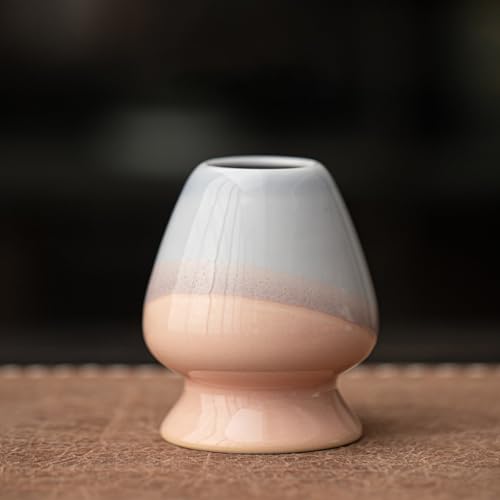 JIKANNOYA 抹茶セット 抹茶 セット 自宅用 茶道具 初心者 お点前セット 抹茶 陶器 抹茶茶碗 茶杓 茶杓立て 茶せん 百本立 茶筅立て くせ直し 綿茶巾 抹茶篩 茶道セット matcha set for beginners お手入れも簡単 母の日 父の日 誕生日 贈り物 おしゃれ 500ml AQCJ89