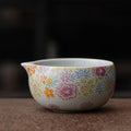 抹茶茶碗(スカイグレー)