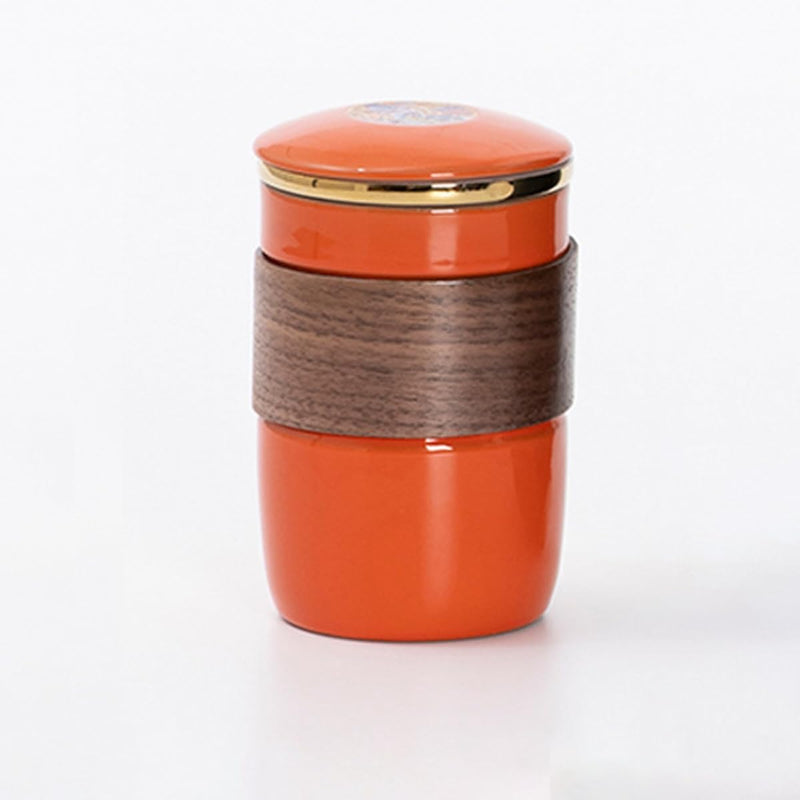 JIKANNOYA 中国茶器セット 茶器 茶具 磁器 湯呑み 急須 セット 携帯 台湾茶器 旅行ティーセット 茶の入れ 携帯用茶具 車載旅行茶器セット 収納バッグ付き 初心者 高級 おしゃれ 軽量 お出かけ用 旅行 お手入れも簡単 母の日 父の日 誕生日 贈り物 AQZGCJ06