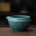 抹茶茶碗(アイスブルー)