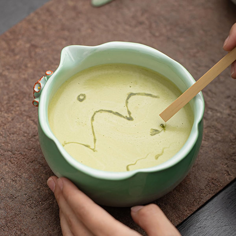 JIKANNOYA 抹茶セット 抹茶 セット 自宅用 茶道具 初心者 お点前セット 抹茶 陶器 抹茶茶碗 茶杓 茶杓立て 茶せん 百本立 茶筅立て くせ直し 茶道セット matcha set for beginners お手入れも簡単 母の日 父の日 誕生日 贈り物 おしゃれ CJ219