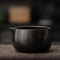 抹茶茶碗(マットブラック)