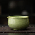抹茶茶碗(モスグリーン)