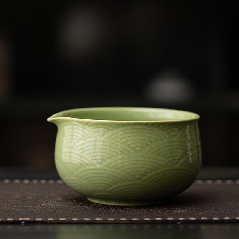 JIKANNOYA 抹茶 セット matcha set 初心者 茶道具 4点セット 陶器 抹茶茶碗 bowl 茶杓 茶せん 百本立 whisk 茶筅立て くせ直し お手入れも簡単 自宅用 ceremony 母の日 父の日 誕生日 贈り物 gift おしゃれ cute 高級 おうち時間グッズ 青海波模様 CJ230