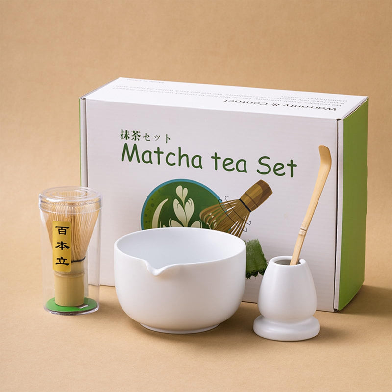 JIKANNOYA 抹茶セット 自宅用 茶道具 初心者 抹茶 セット お点前セット 陶器 抹茶 抹茶茶碗 茶杓 茶杓立て 茶せん 百本立 茶筅立て くせ直し 綿茶巾 抹茶篩 茶道セット matcha set for beginners お手入れも簡単 母の日 父の日 誕生日 贈り物セット ギフトボックス包装 AQCJ62
