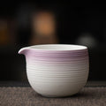 抹茶茶碗(パープルグラデーション)