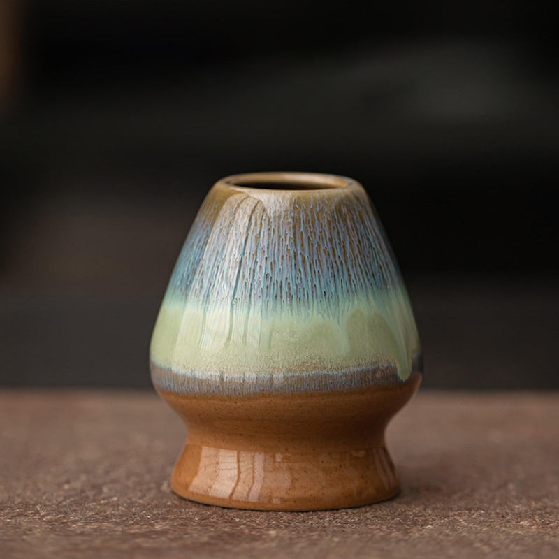 JIKANNOYA 抹茶 セット 抹茶セット 自宅用 茶道具 初心者 お点前セット 抹茶 陶器 抹茶茶碗 茶杓 茶杓立て 茶せん 百本立 茶筅立て くせ直し 綿茶巾 抹茶篩 茶道セット matcha set for beginners お手入れも簡単 母の日 父の日 誕生日 贈り物セット おしゃれ 500ml AQCJ80