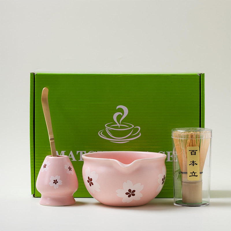 JIKANNOYA 抹茶 セット 抹茶セット 自宅用 茶道具 初心者 お点前セット 抹茶 陶器 抹茶茶碗 茶杓 茶杓立て 茶せん 百本立 茶筅立て くせ直し 綿茶巾 抹茶篩 茶道セット matcha set for beginners お手入れも簡単 母の日 父の日 誕生日 贈り物セット おしゃれ 500ml AQCJ59