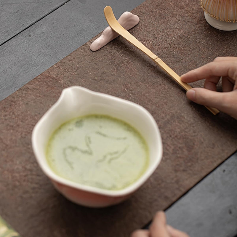 JIKANNOYA 抹茶セット 抹茶 セット 自宅用 茶道具 初心者 お点前セット 抹茶 陶器 抹茶茶碗 茶杓 茶杓立て 茶せん 百本立 茶筅立て くせ直し 綿茶巾 抹茶篩 茶道セット matcha set for beginners お手入れも簡単 母の日 父の日 誕生日 贈り物 おしゃれ 蓮 CJ207