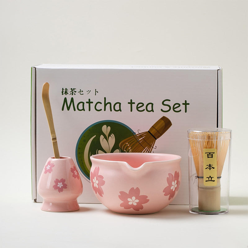 JIKANNOYA 抹茶 セット 抹茶セット 自宅用 茶道具 初心者 お点前セット 抹茶 陶器 抹茶茶碗 茶杓 茶杓立て 茶せん 百本立 茶筅立て くせ直し 綿茶巾 抹茶篩 茶道セット matcha set for beginners お手入れも簡単 母の日 父の日 誕生日 贈り物セット おしゃれ 500ml AQCJ60