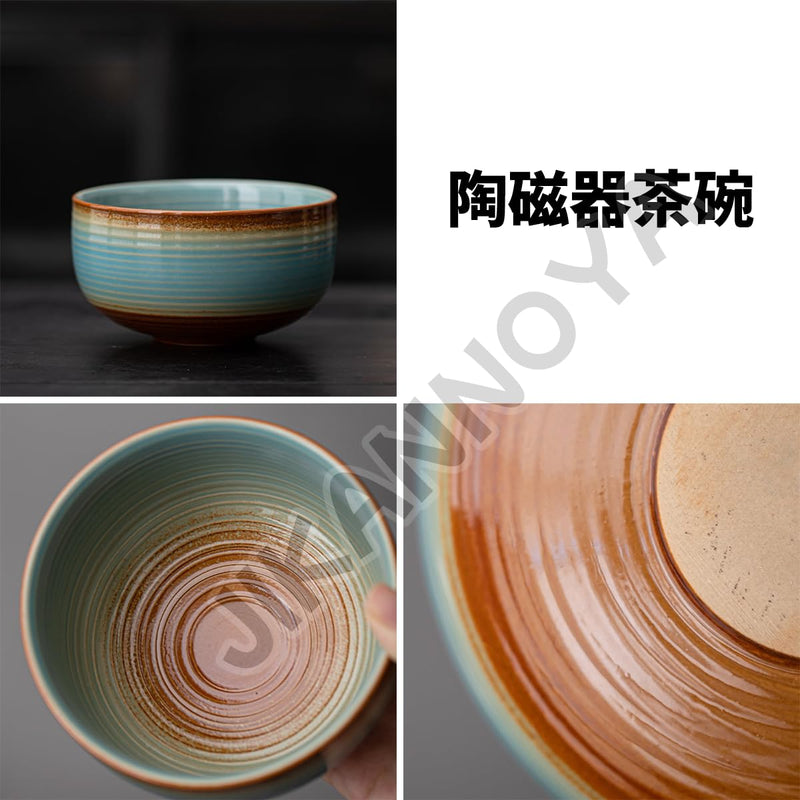 JIKANNOYA 抹茶セット お点前セット 茶道具 セット 4点セット 茶杓 茶筅 茶せん 百本立 茶筅立て くせ直し 初心者 お手入れも簡単 母の日 父の日 誕生日 贈り物 AQCJ43