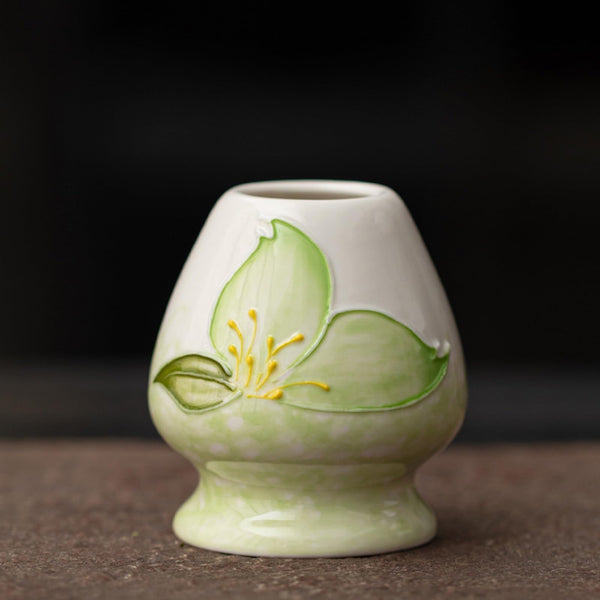 JIKANNOYA 抹茶 セット matcha set 茶道具 4点セット陶器 抹茶茶碗 bowl 茶杓 茶杓立て 茶せん 百本立 whisk 茶筅立て くせ直し 綿茶巾 抹茶篩 お手入れも簡単 初心者 自宅用 ceremony 母の日 父の日 誕生日 贈り物 gift おしゃれ cute 高級 CJ136
