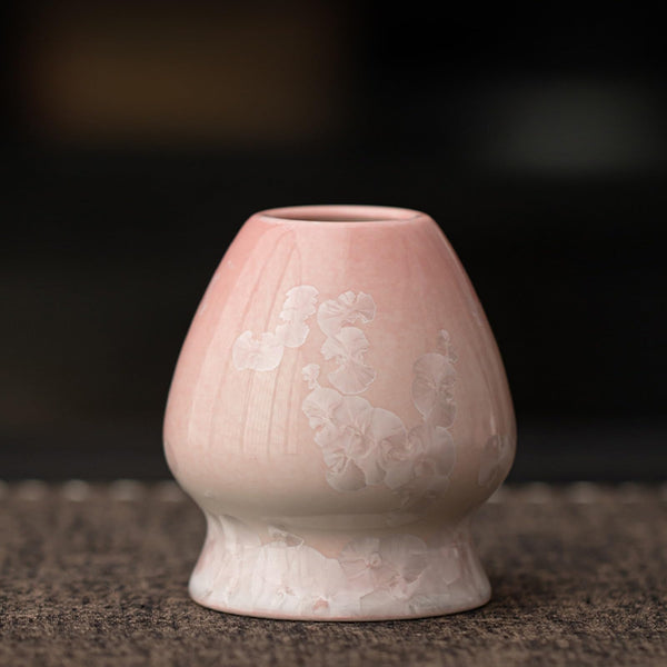 JIKANNOYA 抹茶 セット matcha set 茶道具 4点セット陶器 抹茶茶碗 bowl 茶杓 茶せん 百本立 whisk 茶筅立て くせ直し お手入れも簡単 初心者 自宅用 ceremony 母の日 父の日 誕生日 贈り物 gift おしゃれ cute 高級 おうち時間グッズ 氷裂貫入釉薬シリーズ CJ159