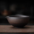 抹茶茶碗(ブラックゴールド)