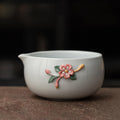 抹茶茶碗(マグノリア、青)