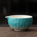 抹茶茶碗(シーブルー)