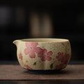 抹茶茶碗(赤桜)