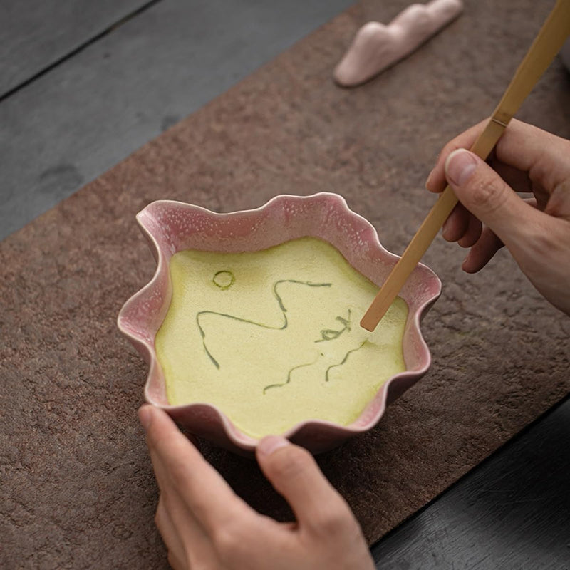JIKANNOYA 抹茶 セット matcha set 茶道具 4点セット陶器 抹茶茶碗 bowl 茶杓 茶せん 百本立 whisk 茶筅立て くせ直し お手入れも簡単 初心者 自宅用 ceremony 母の日 父の日 誕生日 贈り物 gift おしゃれ cute 高級 おうち時間グッズ CJ154