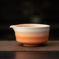 抹茶茶碗(オレンジ)