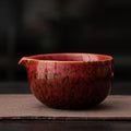 抹茶茶碗(レッド)