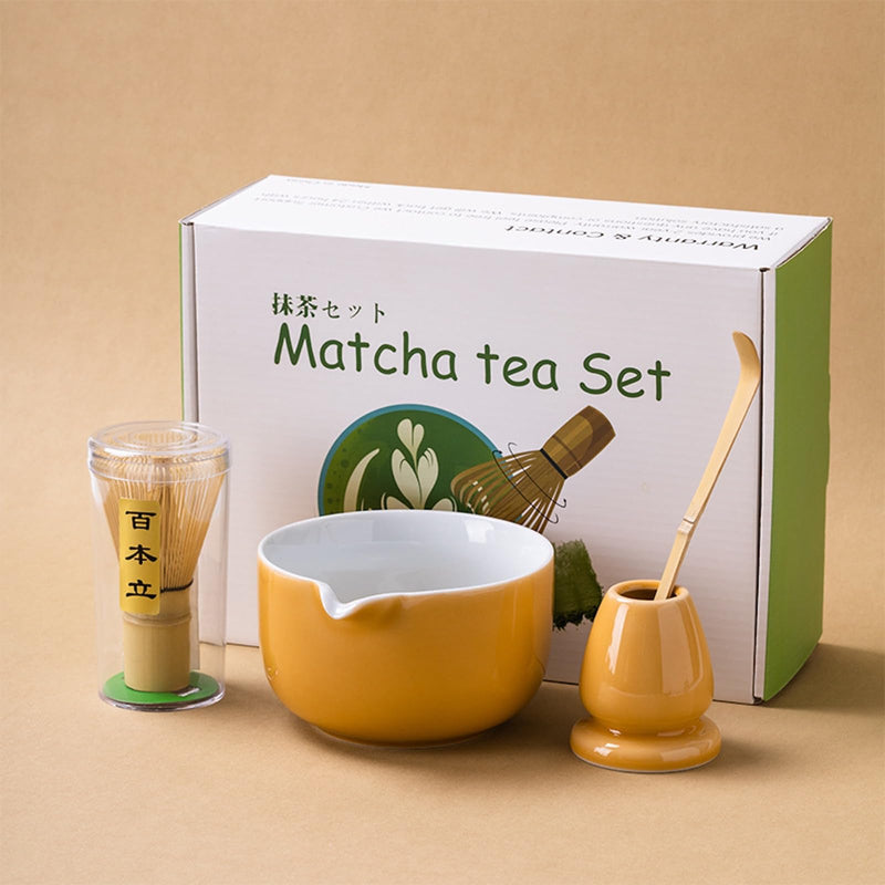 JIKANNOYA 抹茶セット 自宅用 茶道具 初心者 抹茶 セット お点前セット 陶器 抹茶 抹茶茶碗 茶杓 茶杓立て 茶せん 百本立 茶筅立て くせ直し 綿茶巾 抹茶篩 茶道セット matcha set for beginners お手入れも簡単 母の日 父の日 誕生日 贈り物セット ギフトボックス包装 AQCJ62