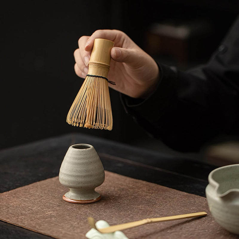 JIKANNOYA 抹茶 セット 茶道具 茶道セット 初心者 抹茶セット matcha set ceremony for beginners お点前セット whisk chasen 抹茶 陶器 抹茶茶碗 茶杓 茶杓立て 茶せん 茶筅 百本立 茶筅立て くせ直し 綿茶巾 抹茶篩 お手入れも簡単 自宅用 母の日 父の日 誕生日 プレゼント 贈り物 おしゃれ AQCJ114