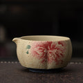 抹茶茶碗(牡丹)