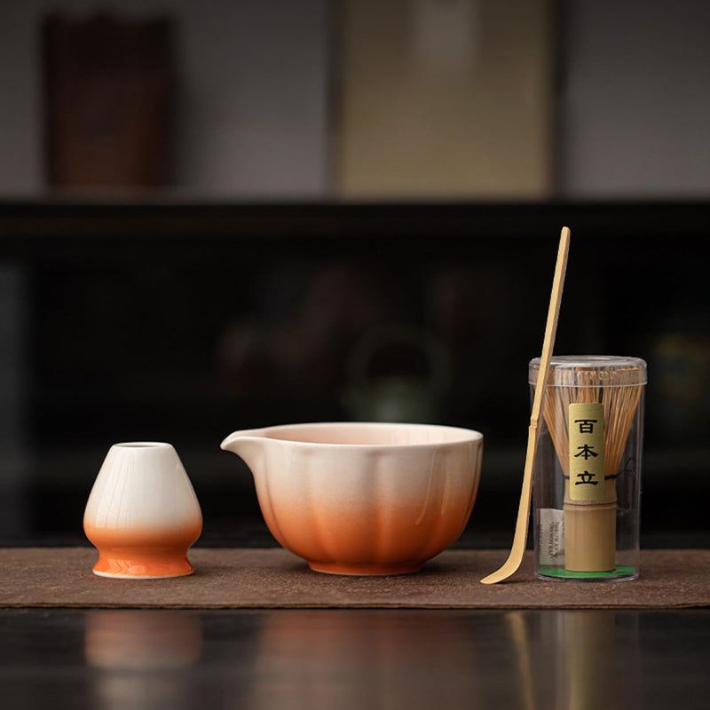 JIKANNOYA 抹茶 セット 抹茶セット 自宅用 茶道具 初心者 お点前セット 抹茶 陶器 抹茶茶碗 茶杓 茶杓立て 茶せん 百本立 茶筅立て くせ直し 綿茶巾 抹茶篩 茶道セット matcha set for beginners お手入れも簡単 母の日 父の日 誕生日 贈り物セット おしゃれ 450ml AQCJ75