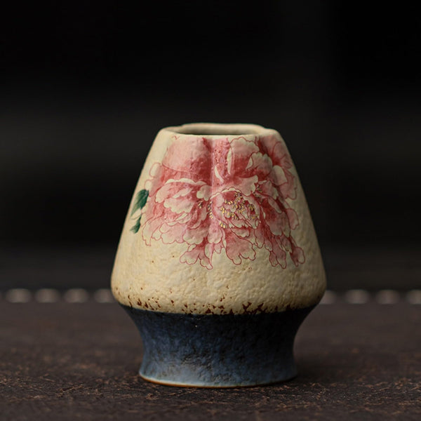 JIKANNOYA 抹茶 セット matcha set 茶道具 4点セット陶器 抹茶茶碗 bowl 茶杓 茶杓立て 茶せん 百本立 whisk 茶筅立て くせ直し 綿茶巾 抹茶篩 お手入れも簡単 初心者 自宅用 ceremony 母の日 父の日 誕生日 贈り物 gift おしゃれ cute 高級 CJ147