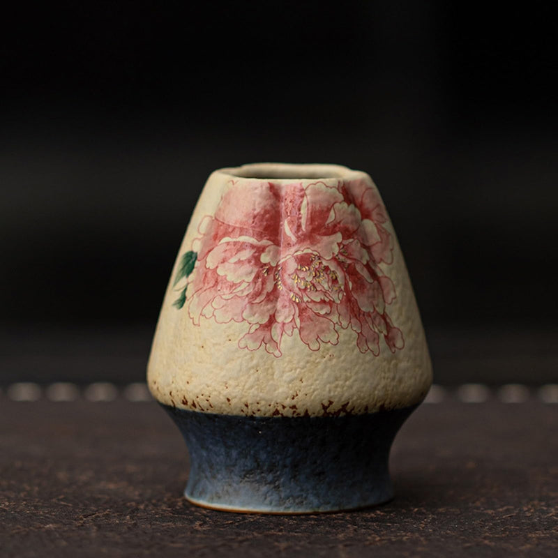 JIKANNOYA 抹茶 セット matcha set 茶道具 4点セット陶器 抹茶茶碗 bowl 茶杓 茶杓立て 茶せん 百本立 whisk 茶筅立て くせ直し 綿茶巾 抹茶篩 お手入れも簡単 初心者 自宅用 ceremony 母の日 父の日 誕生日 贈り物 gift おしゃれ cute 高級 CJ147