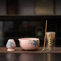 4点セット(B抹茶碗、注ぎ口付き)