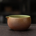 抹茶茶碗(オリーブグリーン)