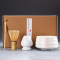 4点セット（窯変陶器ピンク茶碗）