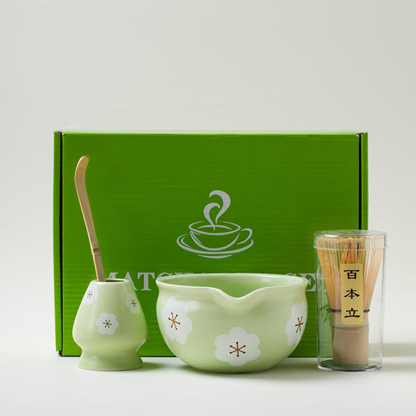 JIKANNOYA 抹茶 セット 抹茶セット 自宅用 茶道具 初心者 お点前セット 抹茶 陶器 抹茶茶碗 茶杓 茶杓立て 茶せん 百本立 茶筅立て くせ直し 綿茶巾 抹茶篩 茶道セット matcha set for beginners お手入れも簡単 母の日 父の日 誕生日 贈り物セット おしゃれ 500ml AQCJ59