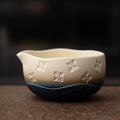 抹茶茶碗(グラデーションブルー)