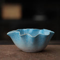 抹茶茶碗(グラデーションブルー)