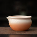 抹茶茶碗(オレンジ)