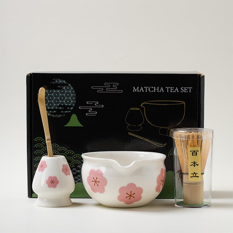 JIKANNOYA 抹茶セット 抹茶 セット 自宅用 茶道具 初心者 お点前セット 抹茶 陶器 抹茶茶碗 茶杓 茶杓立て 茶せん 百本立 茶筅立て くせ直し 綿茶巾 抹茶篩 茶道セット matcha set for beginners お手入れも簡単 母の日 父の日 誕生日 贈り物セット おしゃれ 500ml AQCJ61