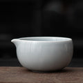 抹茶茶碗(スカイグレー、500ml)