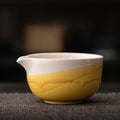 抹茶茶碗(イエロー)