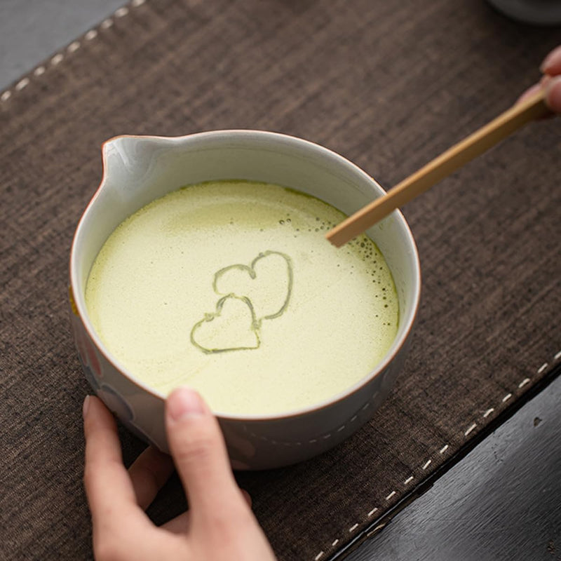 JIKANNOYA 抹茶セット 抹茶 セット 自宅用 茶道具 初心者 お点前セット 抹茶 陶器 抹茶茶碗 茶杓 茶杓立て 茶せん 百本立 茶筅立て くせ直し 綿茶巾 抹茶篩 茶道セット matcha set for beginners お手入れも簡単 母の日 父の日 誕生日 贈り物 おしゃれ CJ203