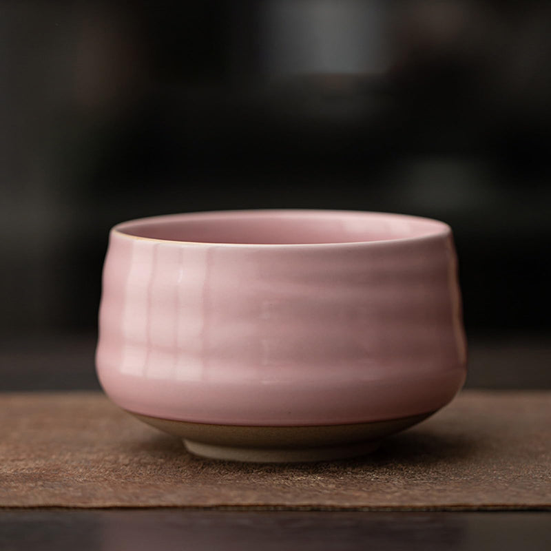 JIKANNOYA 抹茶セット 茶道具 初心者 自宅用 お点前セット 4点セット matcha set 茶杓 茶筅 茶せん 百本立 茶筅立て くせ直し 抹茶篩 綿茶巾 陶器茶杓立て お手入れも簡単 母の日 父の日 誕生日 贈り物 おしゃれ ピンク AQCJ77