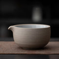 抹茶茶碗(レトログレー)
