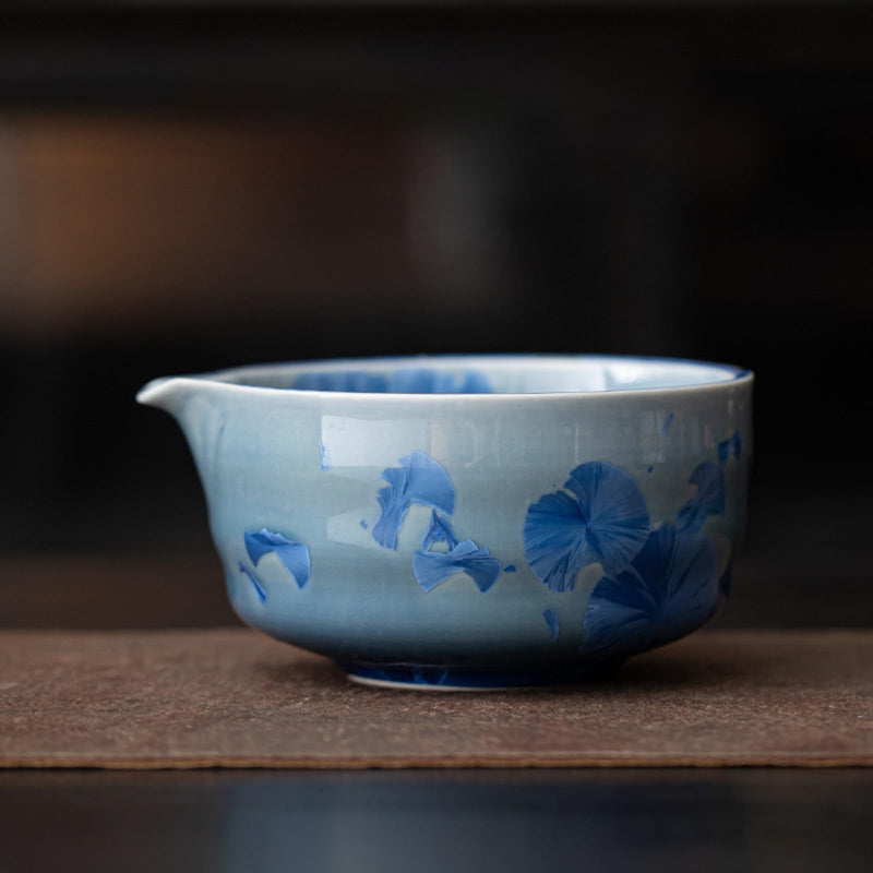 JIKANNOYA 抹茶セット 抹茶 セット 自宅用 茶道具 初心者 お点前セット 抹茶 陶器 抹茶茶碗 茶杓 茶杓立て 茶せん 百本立 茶筅立て くせ直し 綿茶巾 抹茶篩 茶道セット matcha set for beginners お手入れも簡単 母の日 父の日 誕生日 贈り物 おしゃれ 氷花柄 550ml AQCJ103