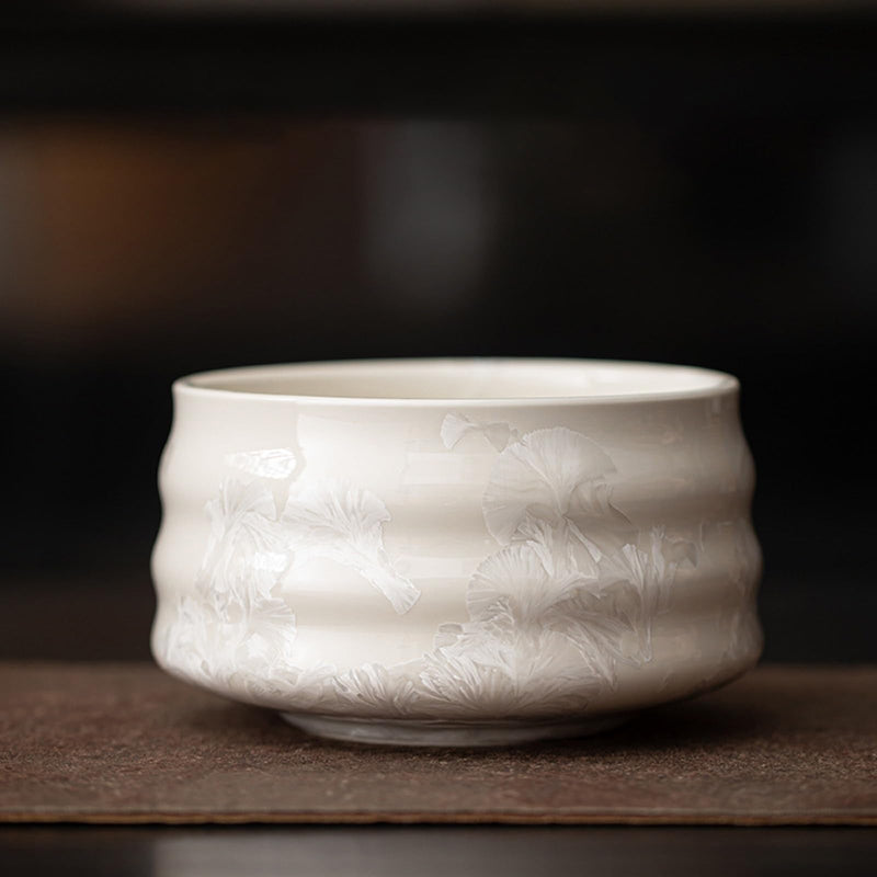 JIKANNOYA 抹茶 セット 抹茶セット 自宅用 茶道具 初心者 お点前セット 抹茶 陶器 抹茶茶碗 茶杓 茶杓立て 茶せん 百本立 茶筅立て くせ直し 綿茶巾 抹茶篩 茶道セット matcha set for beginners お手入れも簡単 母の日 父の日 誕生日 贈り物 おしゃれ 氷花柄 650ml AQCJ104