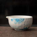 抹茶茶碗(紫陽花)
