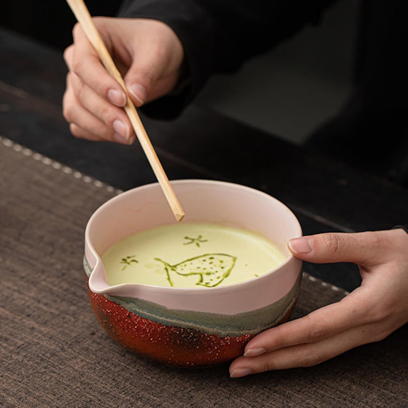 JIKANNOYA 抹茶セット 抹茶 セット 自宅用 茶道具 初心者 お点前セット 抹茶 陶器 抹茶茶碗 茶杓 茶杓立て 茶せん 百本立 茶筅立て くせ直し 綿茶巾 抹茶篩 茶道セット matcha set for beginners お手入れも簡単 母の日 父の日 誕生日 贈り物 おしゃれ CJ208