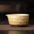 抹茶茶碗(イエロー)